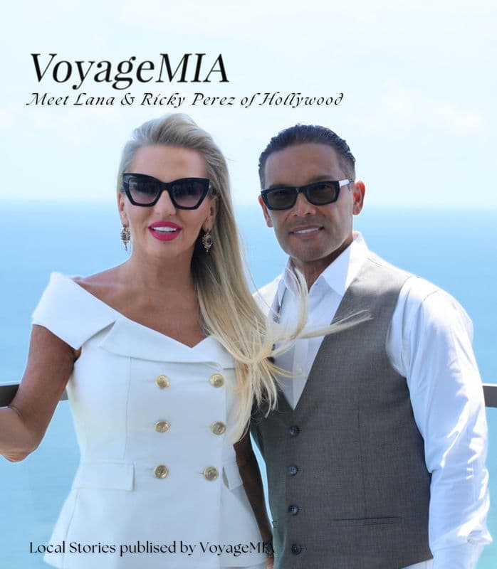 featured image for story, Lana and Ricky Perez are featured in VoyageMia magazine!